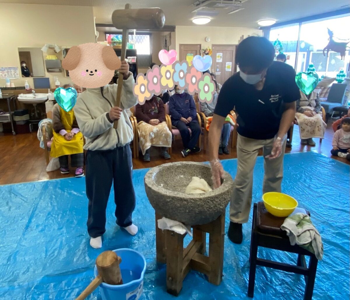 お餅つき大会