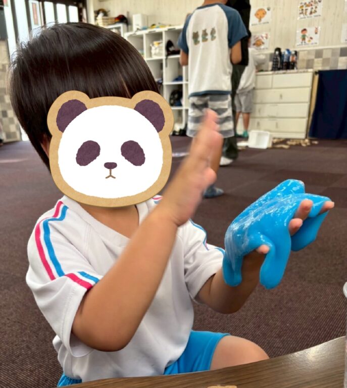 8月６日、スライム作りをしました！