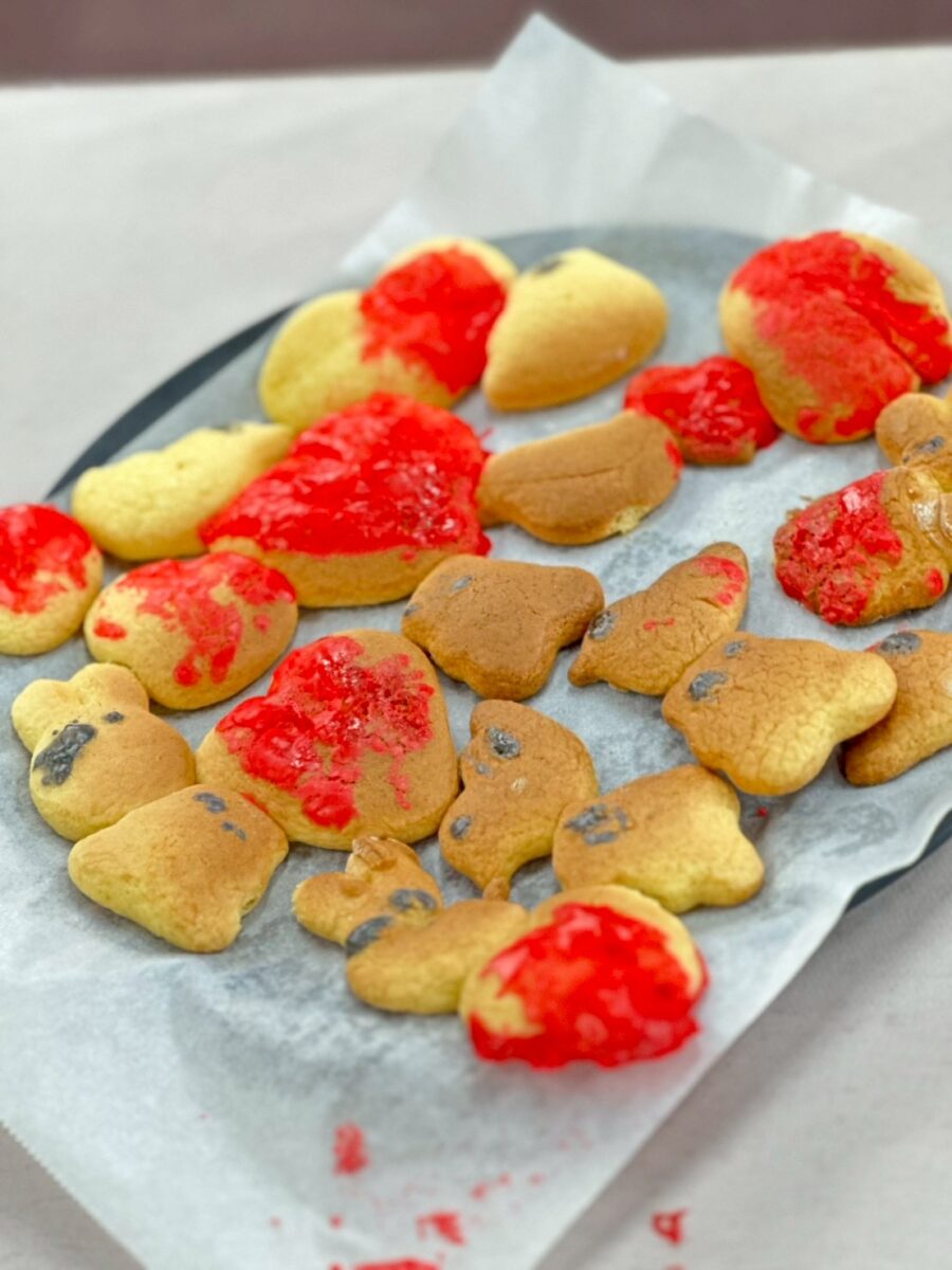 2月23日（土）、どうぶつアイシングクッキーを作りました！