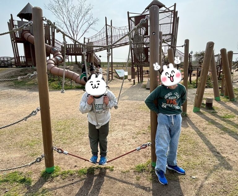 3月28日（土）、紀の川市の野あそびの丘に行ってきました