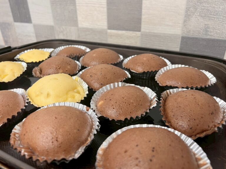 ３月31日（火・春休み）、クッキングで、さつまいも蒸しパンを作りました！