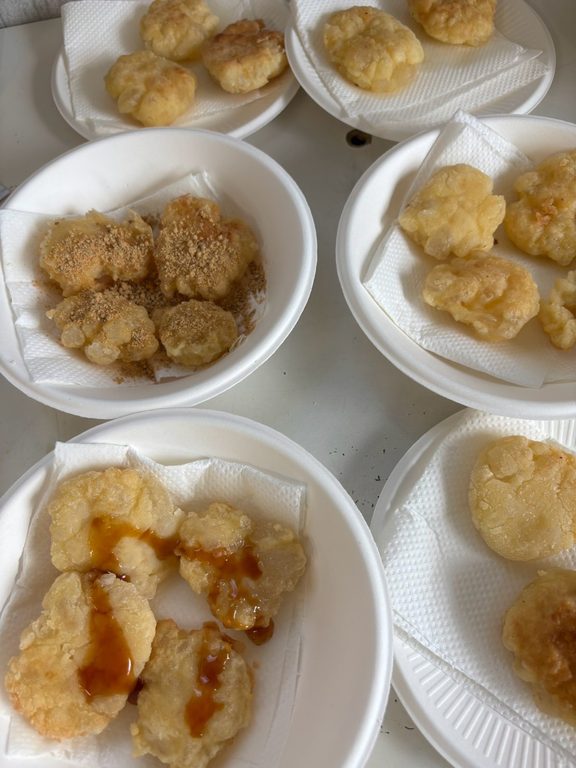 8月1日（土）、クッキングで、わらび餅のもっちゅりんを作りました！